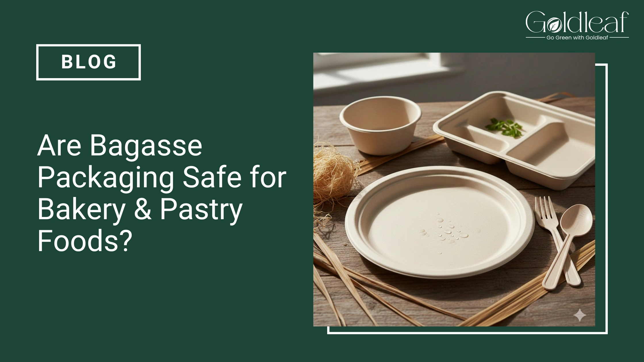 Are Bagasse Packaging Safe for Bakery & Pastry Foods?